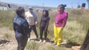 Autoridades de Mineral de la Reforma canalizaron a la familia al DIF Municipal.