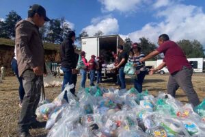 Los víveres han sido enviados por la sociedad civil, ayuntamientos y el gobierno estatal