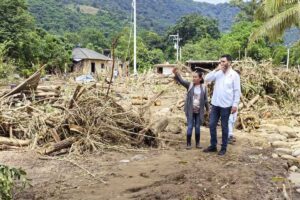 La Jurisdicción Sanitaria 04 mantiene brigadas de monitoreo en las comunidades afectadas por las lluvias