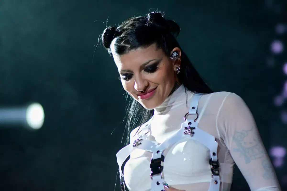Cazzu en su llegada a México para su gira 'Latinaje Tour'
