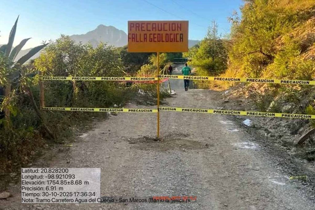 Elementos de Protección Civil (PC) monitorean la zona del barrio La Yezca de forma permanente 