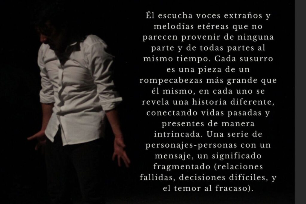 Esta obra de teatro unipersonal te invita a que escuches las voces del universo; ¿te animas?