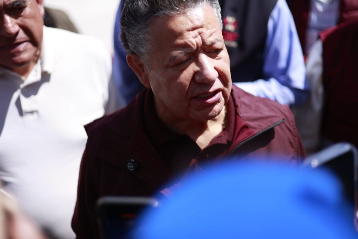 Julio Menchaca Salazar explicó que hidalgo cuenta con 500 millones de pesos para atender la emergencia | Foto: David Martínez