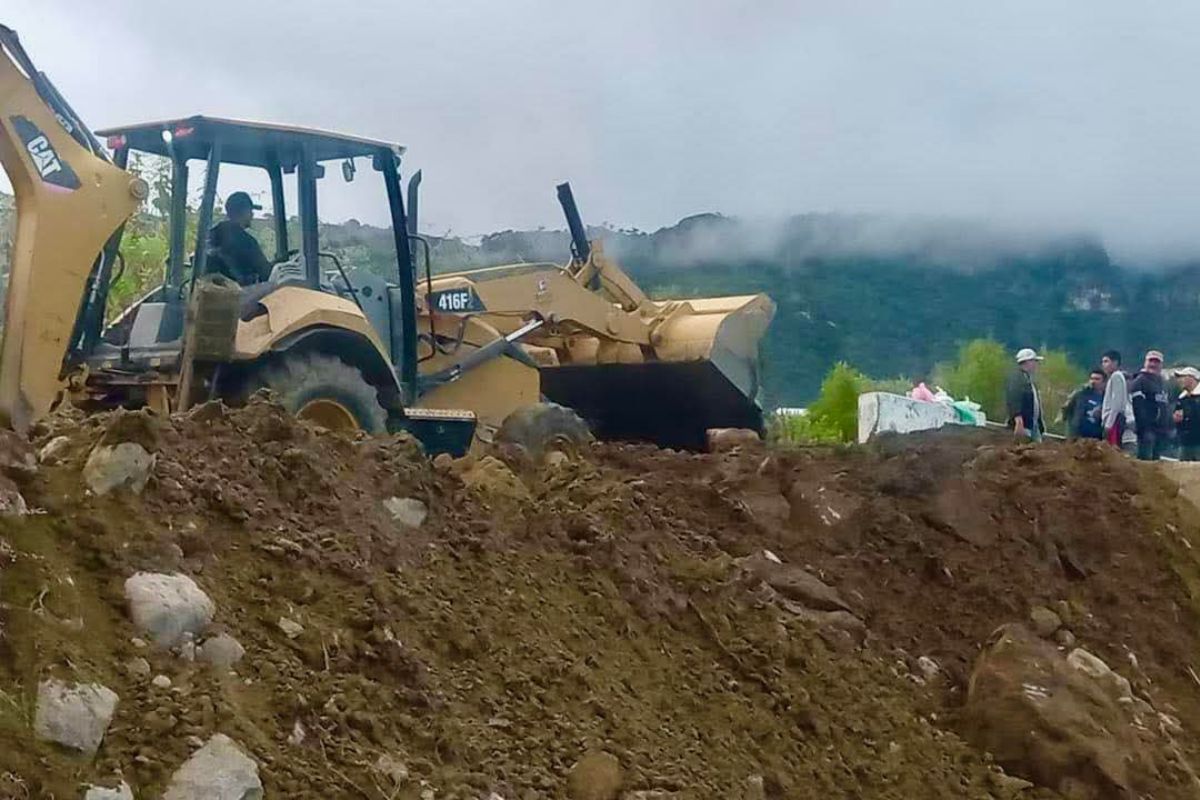Se intervinieron los tramos viales para restablecer la circulación | Foto: Especial