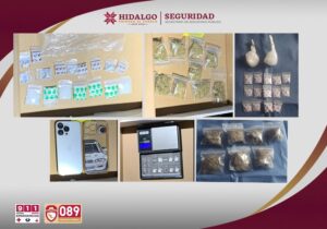 La SSPH logró desmantelar dos puntos de venta de drogas en Apan, deteniendo a tres personas y asegurando diversas sustancias ilícitas.