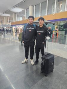 Jared Rodríguez vivirá una experiencia única al enfrentar a los mejores equipos juveniles de futbol americano en Europa.