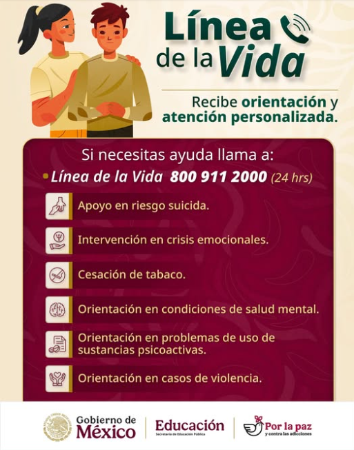 Profesionales brindan intervención telefónica a través de la línea de la vida.