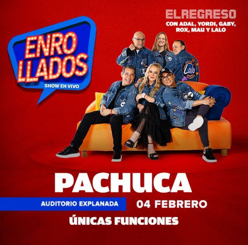 El elenco de “Enrollados” regresará a Pachuca con una función única