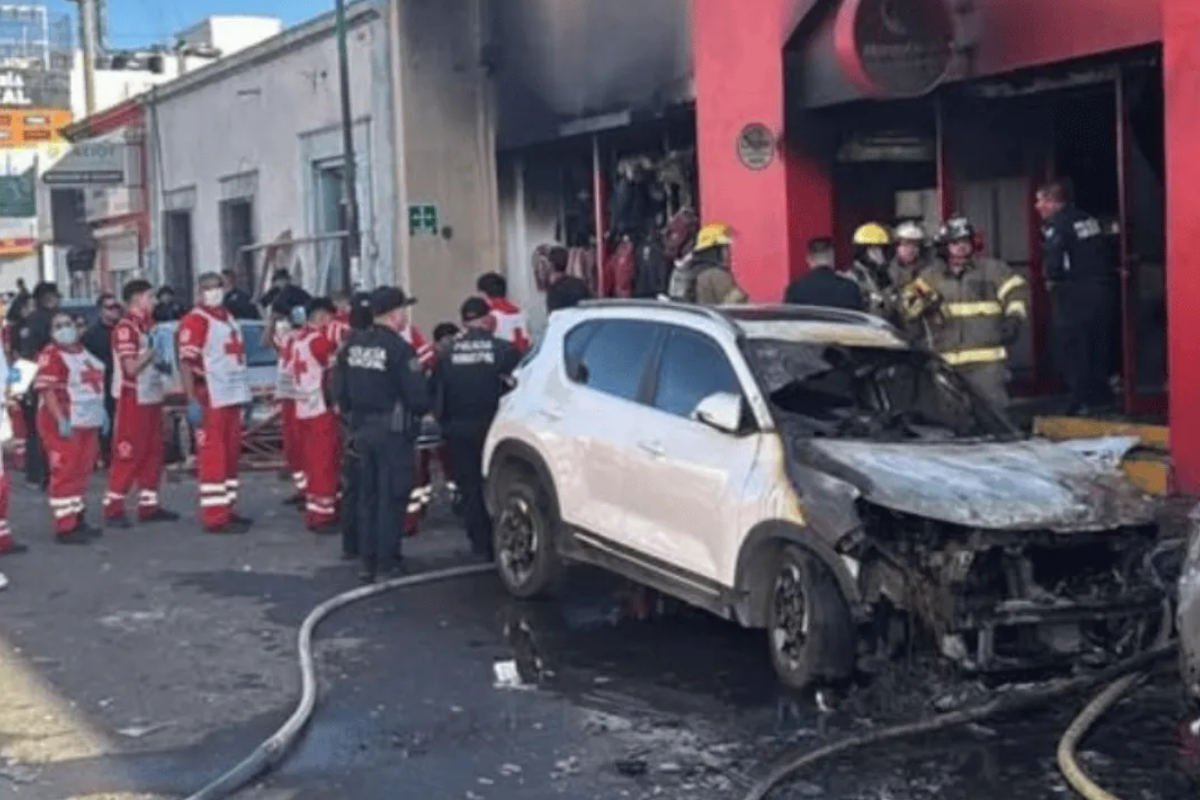 En Sonora, 68 sucursales fueron cerradas por prevención tras el incendio.