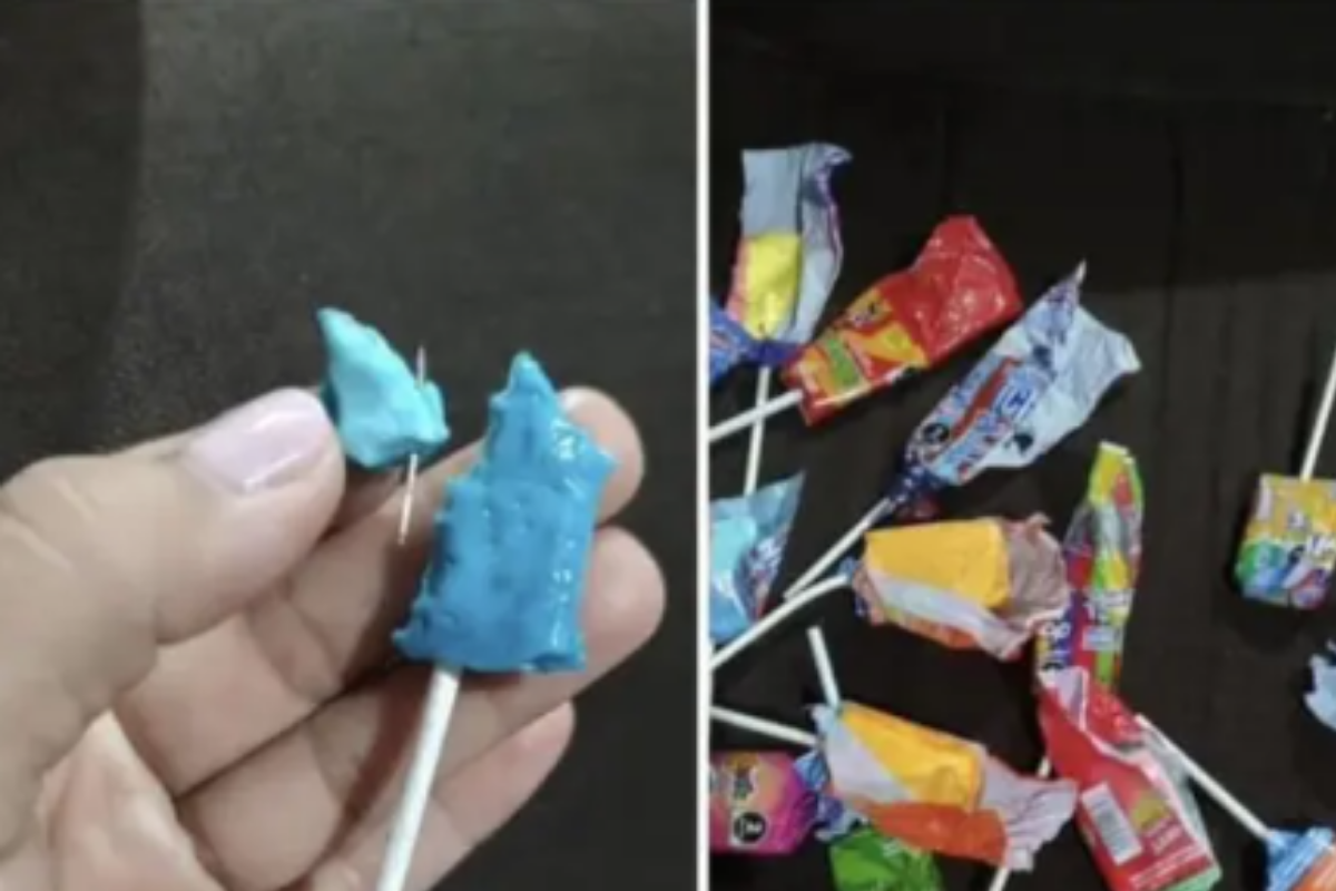 En México, padres detectaron alfileres en caramelos distribuidos en Halloween.