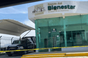 Autoridades federales investigan el robo a la institución bancaria, ocurrido presuntamente hace cuatro días en la comunidad de San Pedro Huaquilpan.