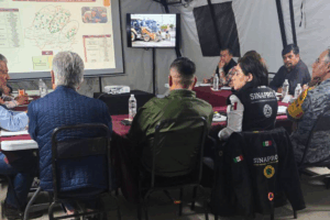 La Coordinación Nacional de Protección Civil y dependencias federales trabajan en conjunto con Hidalgo para garantizar la seguridad de la población ante el temporal