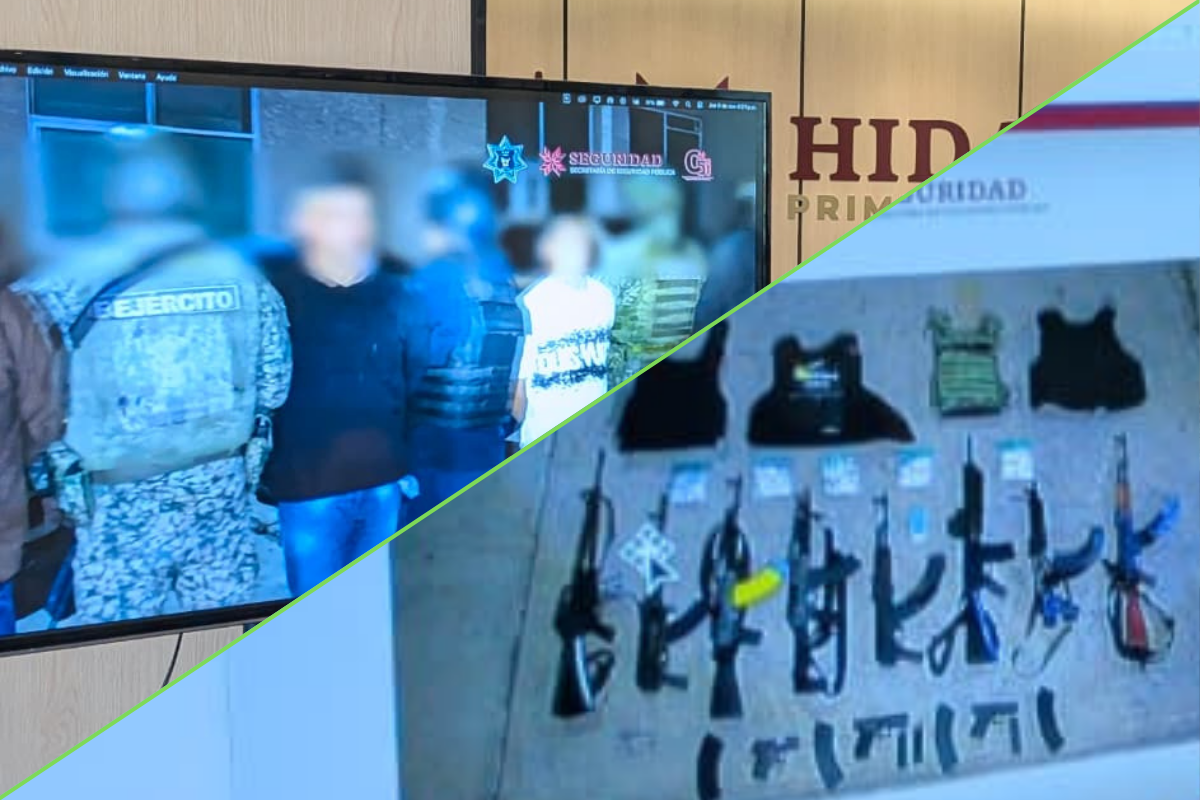 Los detenidos, originarios de varios estados del país y tres extranjeros, fueron capturados en un operativo conjunto con Sedena y Guardia Nacional.