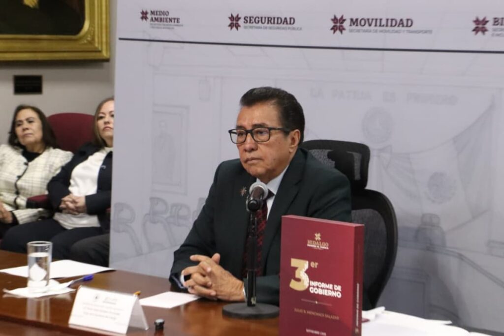Presentación del informe laboral en Hidalgo