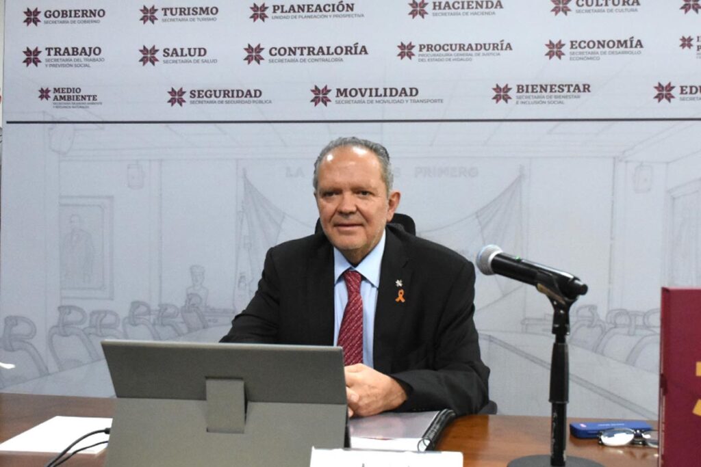 Alejandro Sánchez García, titular de la Secretaría de Infraestructura Pública y Desarrollo Urbano Sostenible (Sipdus), compareció en Congreso