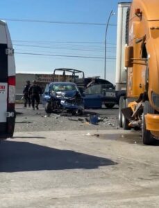 El accidente ocurrió en la carretera que conecta Villa de Tezontepec con la México-Pachuca, cerca del parque industrial Platah