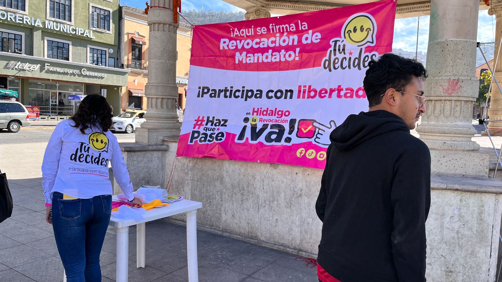 Marchas en Pachuca este 15 de noviembre, con varios puntos de concentración en el centro histórico de la capital hidalguense