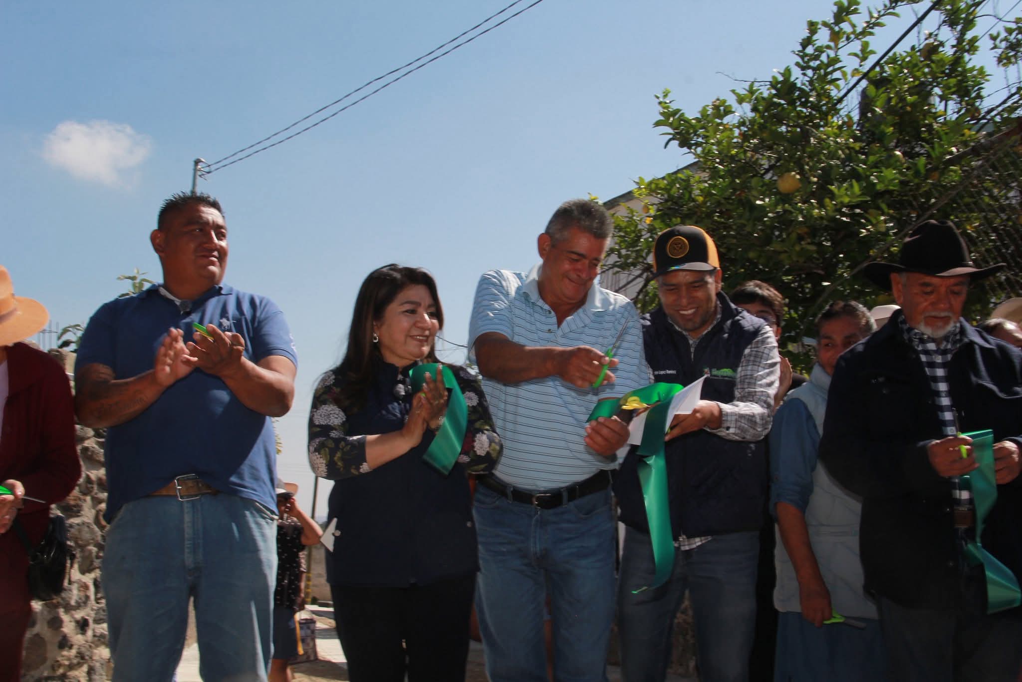 La calle Juan Pablo II, que después de 20 años de gestiones, finalmente quedó concluida en una sola etapa