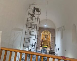 La segunda etapa de restauración incluirá la instalación de un sistema de iluminación, mejorando la visibilidad del templo