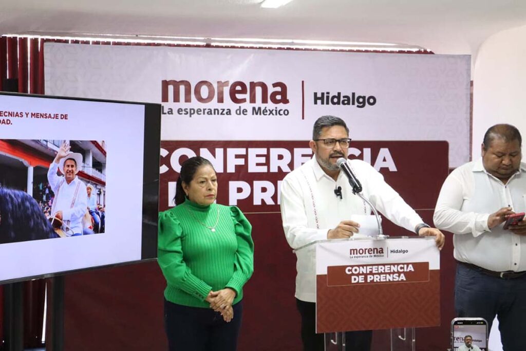 Rico Mercado descartó que en Morena se impida que la ciudadanía participe en firmas para solicitar la revocación de mandato 