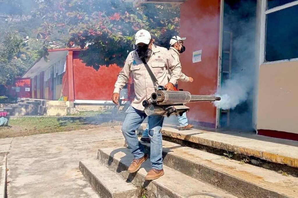 La presencia del mosquito que transmite el dengue continúa presente en la Sierra y Huasteca