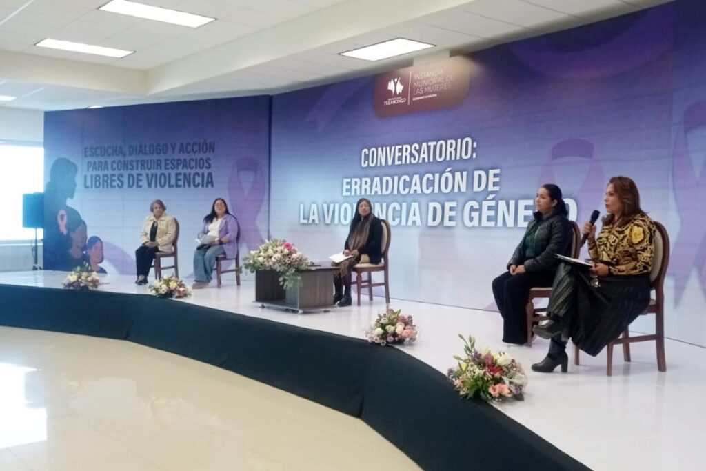 Se realizó el conversatorio Eliminación de la Violencia de Género, Tulancingo 25N