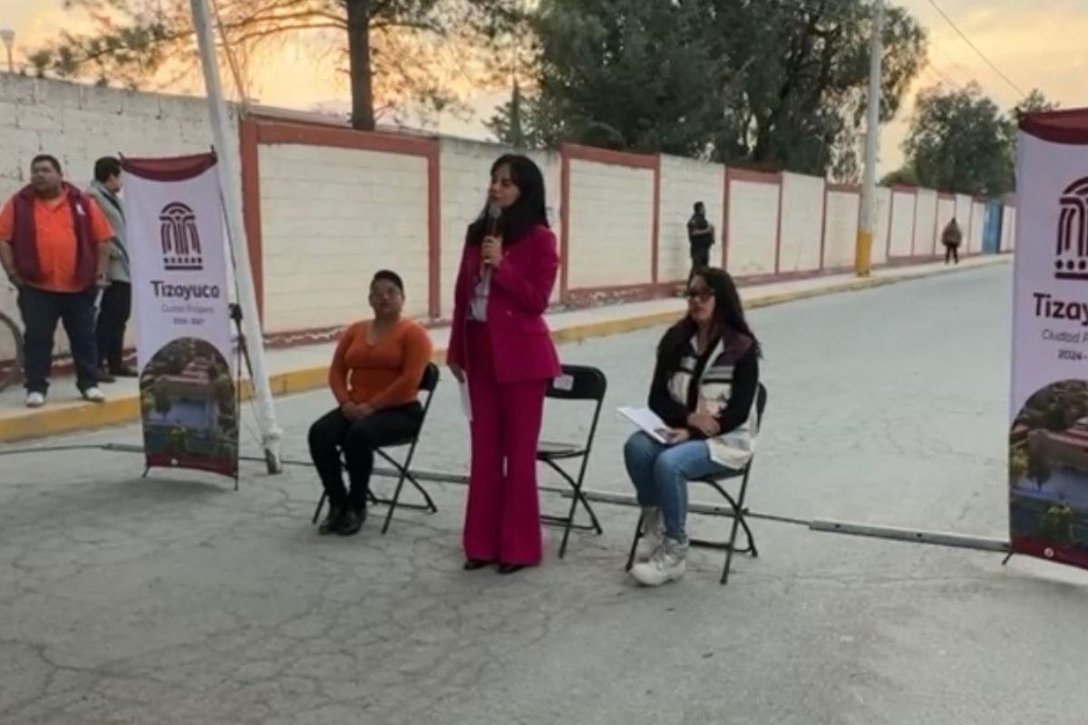 La alcaldesa destacó que la comunidad ha sido una de las más intervenidas desde el inicio de su administración | Foto: Carlos Cisneros