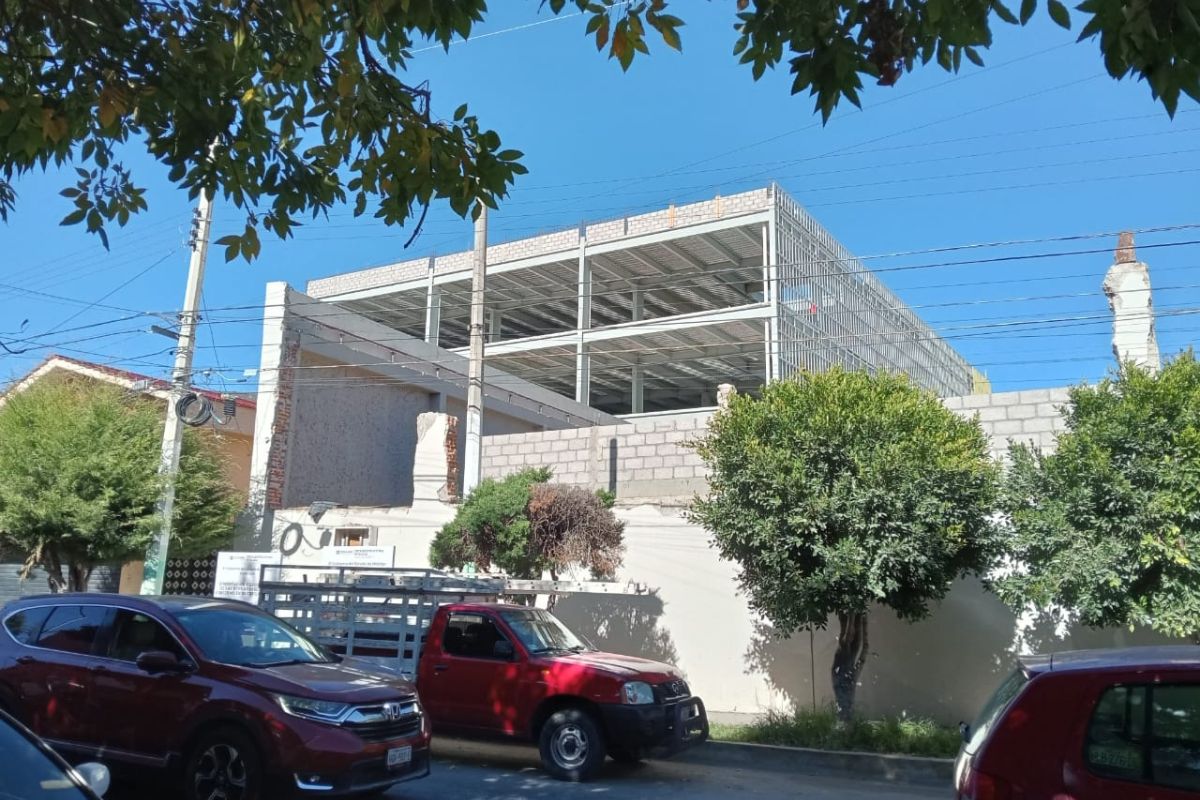 El inmueble se ubica sobre la calle 16 de Enero, en la colonia Periodistas de Pachuca | Foto: David Martínez