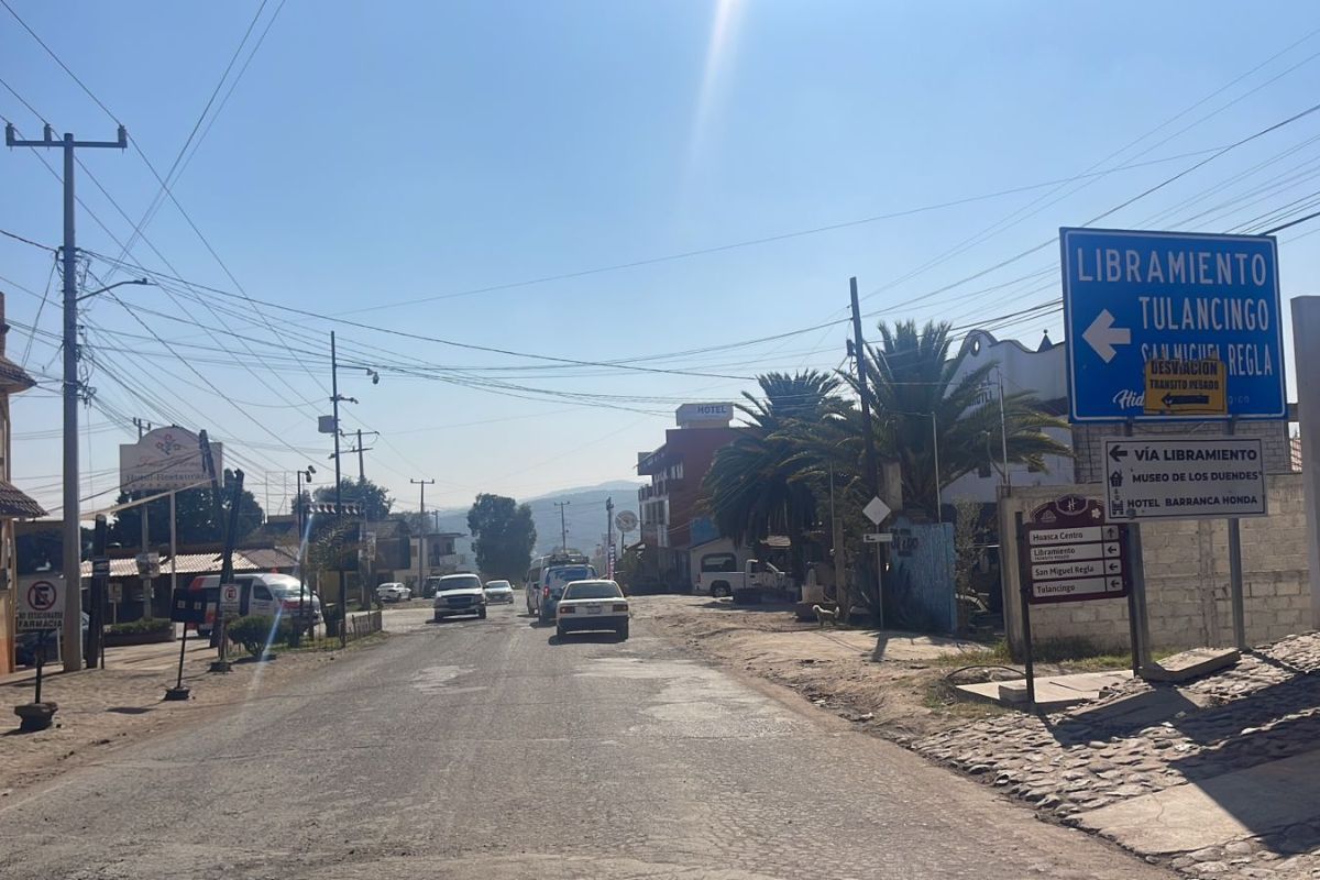 La obra es parte del proyecto de mejoramiento urbano en Huasca | Foto: Especial