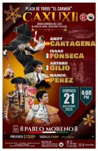 El cartel combina figuras consolidadas y jóvenes con proyección