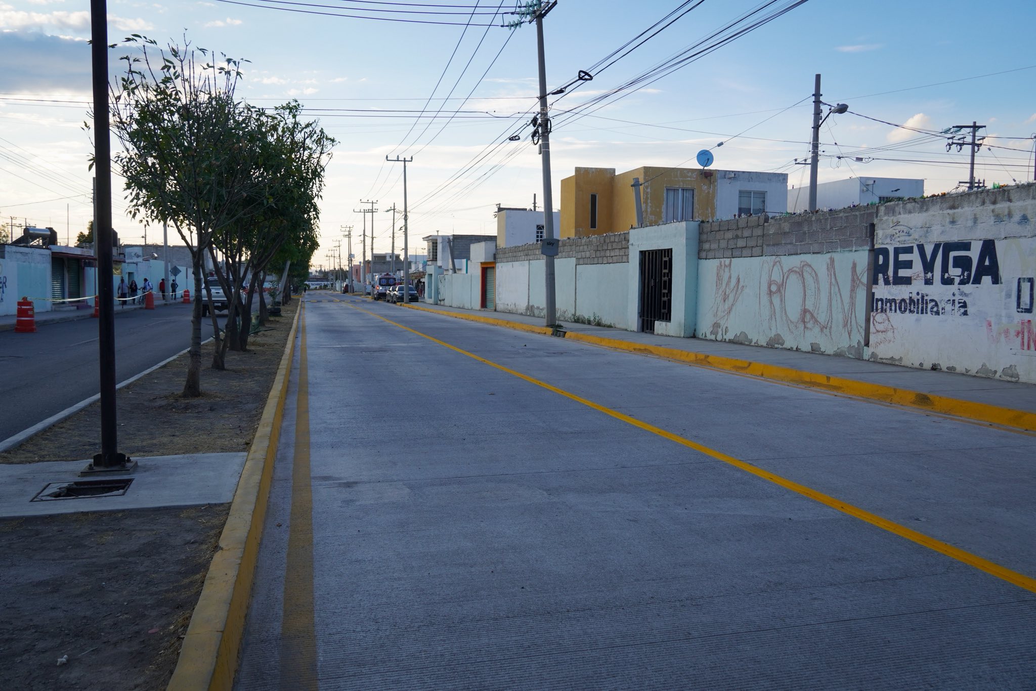 La pavimentación del acceso a Haciendas de Tizayuca ya muestra avances visibles