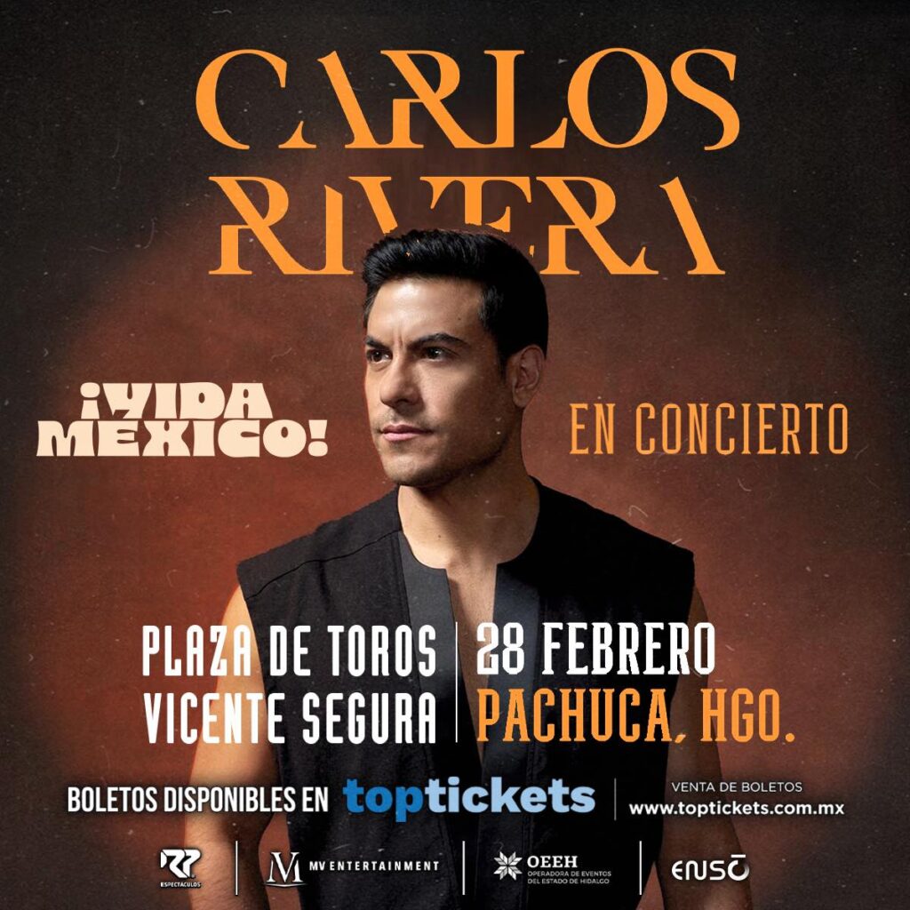 Venta de boletos para Carlos Rivera avanza en línea