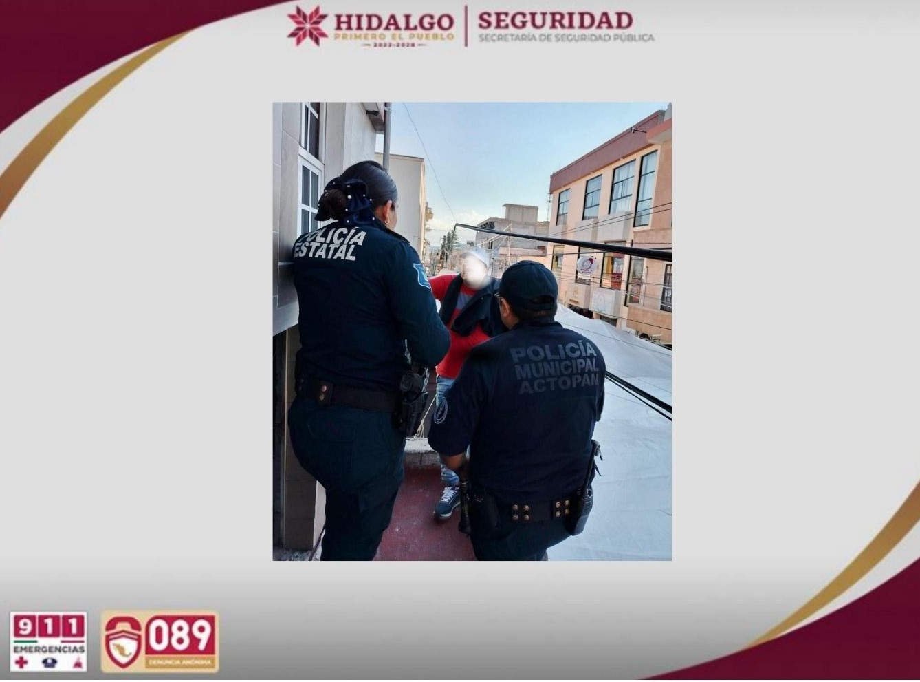 Reportan detenido con antecedentes penales tras causar caos en nosocomio local