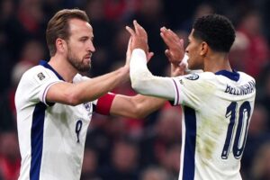 Harry Kane y Jude Bellingham lideran a una Inglaterra que apunta al título
