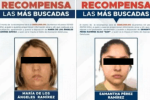 Operativo en Pachuca donde fue detenida María de los Ángeles Ramírez Arvizu y su hija.