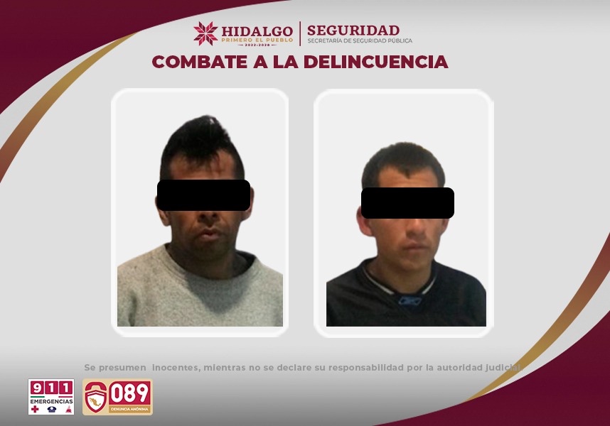 Operativo de la SSPH permitió asegurar dos motocicletas con reporte de robo