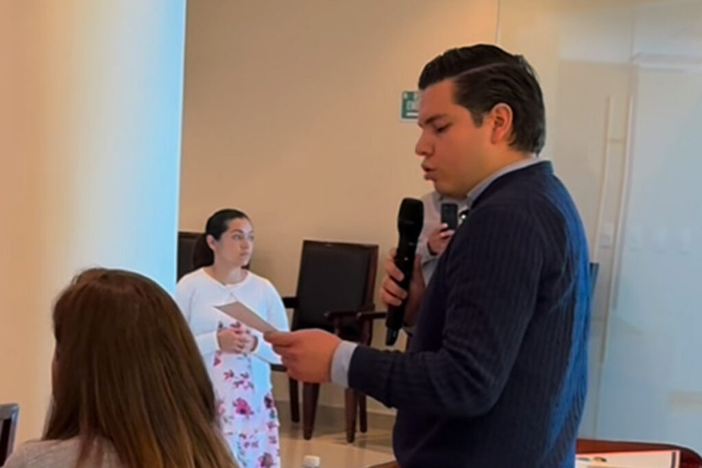 El síndico jurídico, Orlando Escudero, advirtió que el PE 2026 proponía un recorte de 26 millones de pesos a obra pública