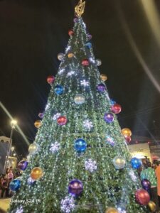 Atracciones instaladas en el centro de Atotonilco de Tula.