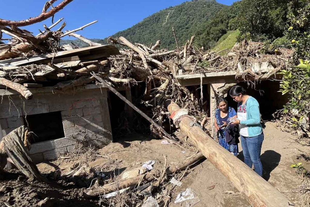 Fue entre el 8 y 10 de octubre que las intensas precipitaciones pluviales arrasaron poblados