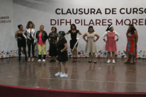 Con pasarelas de corte y confección, estilismo y alta costura, Pilares Morelos celebró la conclusión de sus programas formativos correspondientes a la edición 2025
