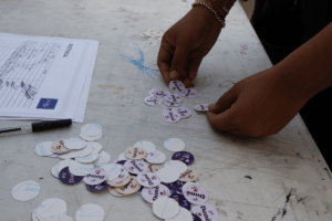 El acceso al evento consistió en la donación de al menos una prenda en buen estado