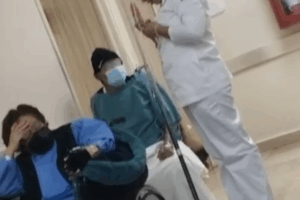 La falta de camillas, insumos médicos y personal fue una de las principales problemáticas denunciadas por el afectado.