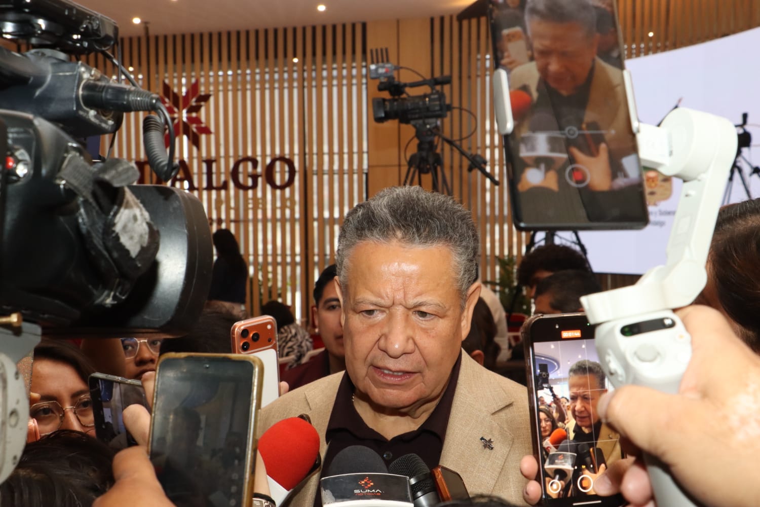 Julio Menchaca explicó que el parque es un “espacio muy digno y decoroso” | Foto: Saúl Hernández