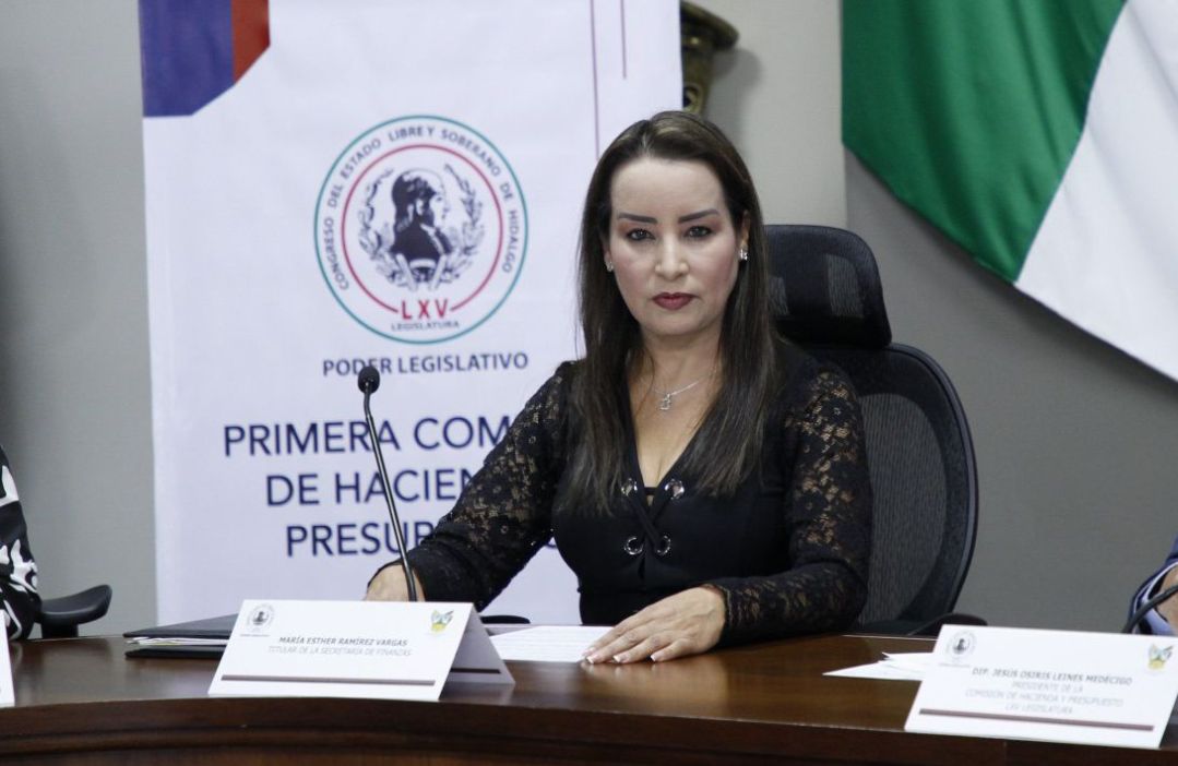 Secretaría de Hacienda: María Esther Ramírez Vargas