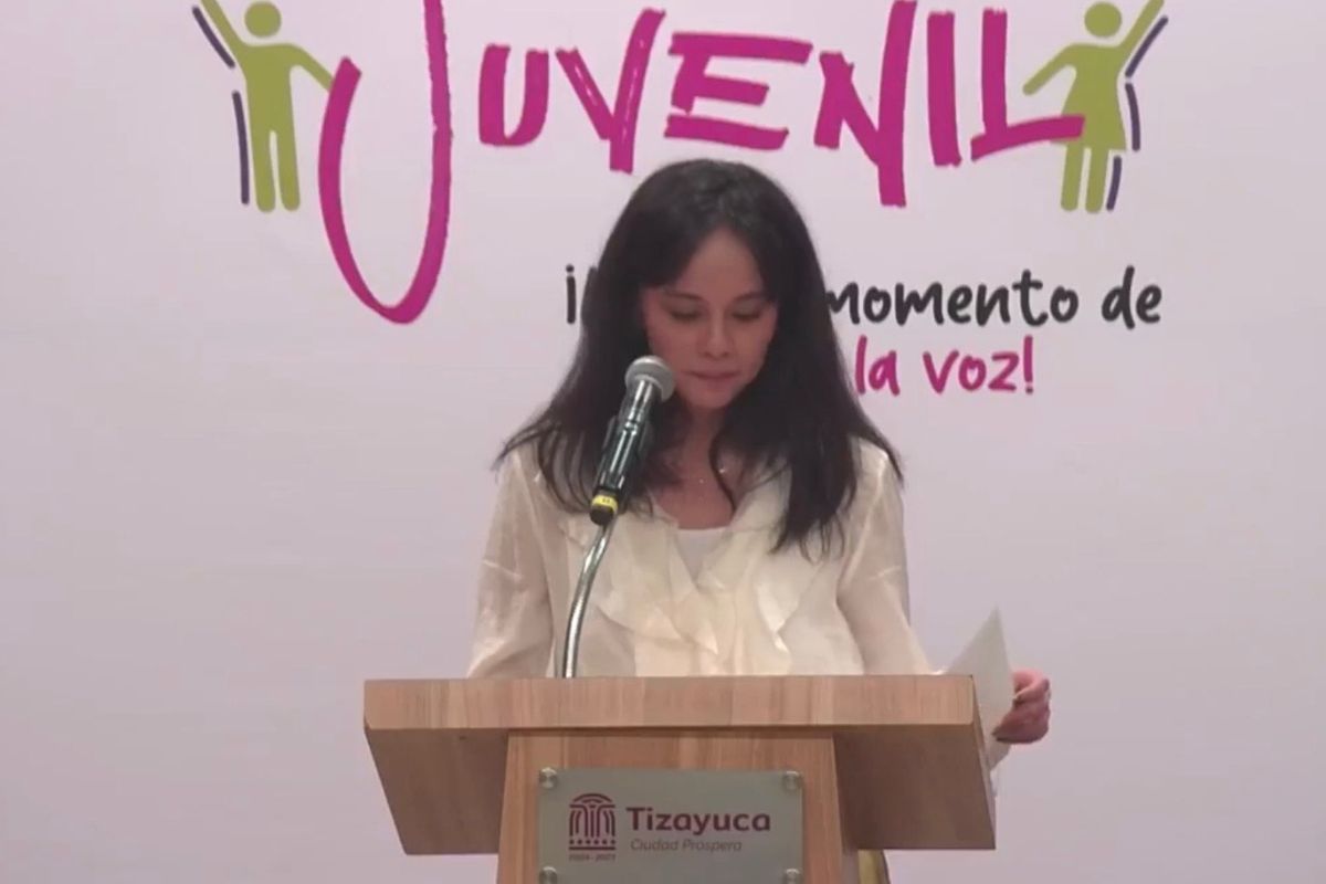 La alcaldesa Gretchen Atilano Moreno recordó que el proyecto subrayó que la administración confía en el potencial de los jóvenes | Foto: Carlos Cisneros