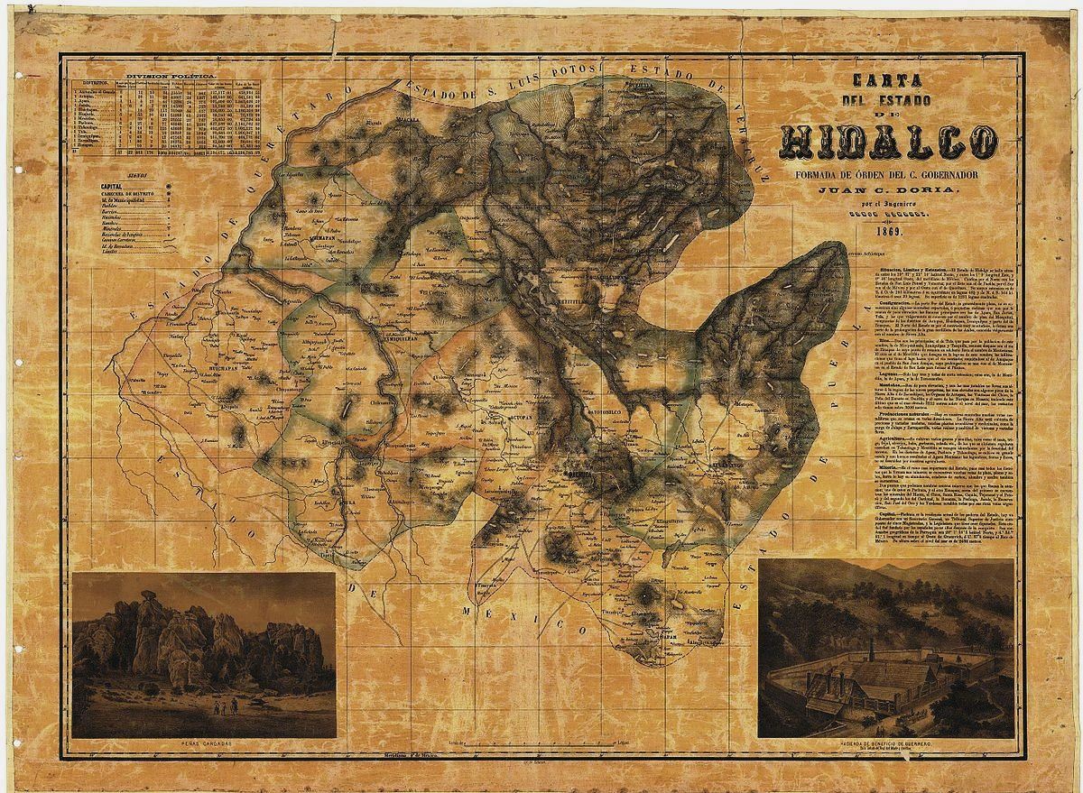 La imagen que ilustra corresponde al primer mapa de la nueva entidad