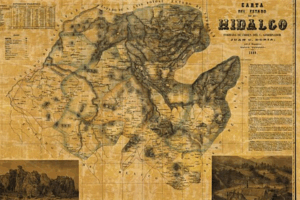 El territorio del Estado de Hidalgo quedó conformado en 1869 tras su separación del Estado de México