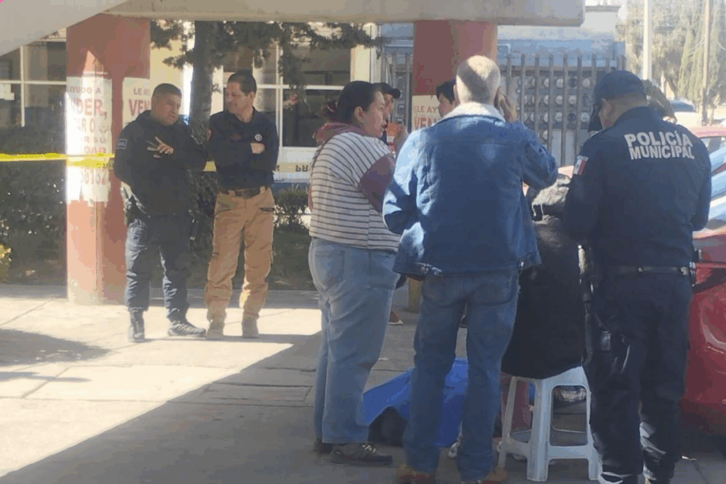 Autoridades municipales acordonaron el área donde un hombre fue hallado sin vida