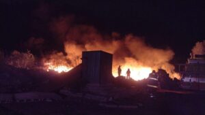 Los bomberos atendieron los siniestros