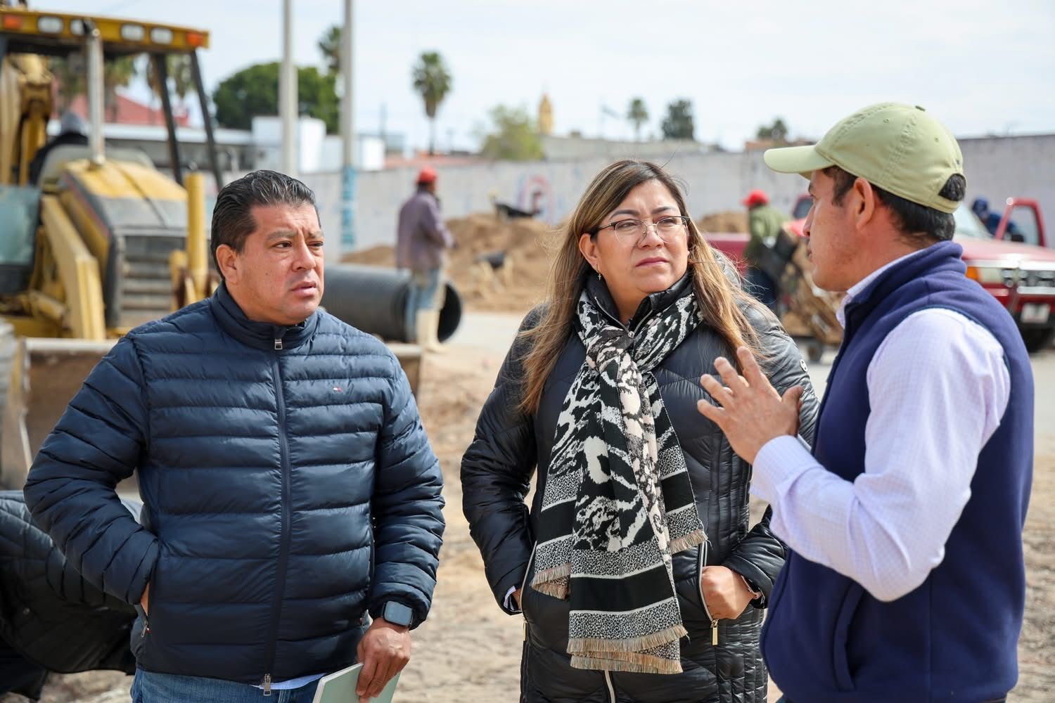 Supervisan avances de obras estratégicas